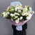 Букет "Изысканность" из 31 белой эустомы в Серпухове Букет "Изысканность" из 31 белой эустомы в Серпухове