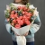 Букет "Фортуна" из коралловых роз и оксипеталума в Серпухове Букет "Фортуна" из коралловых роз и оксипеталума в Серпухове