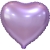 Сердце сиреневое фольгированный шар с гелием (45 см) в Серпухове Сердце сиреневое фольгированный шар с гелием (45 см) в Серпухове