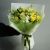 Букет "Зеленая фея" из роз, эустом, скимии и ромашек в Серпухове Букет "Зеленая фея" из роз, эустом, скимии и ромашек в Серпухове