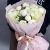 Букет "Белый жемчуг" из гортензий и пионов в Серпухове Букет "Белый жемчуг" из гортензий и пионов в Серпухове