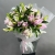 Букет из 11 ароматных пионовидных лилий в Серпухове Букет из 11 ароматных пионовидных лилий в Серпухове
